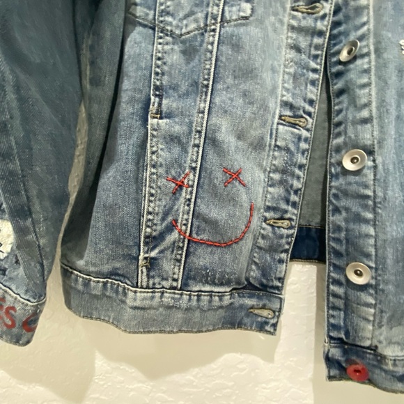 🇺🇸SALE🎈
• Desigual - Decorative Jean Jacket - L - Picture 3 of 12